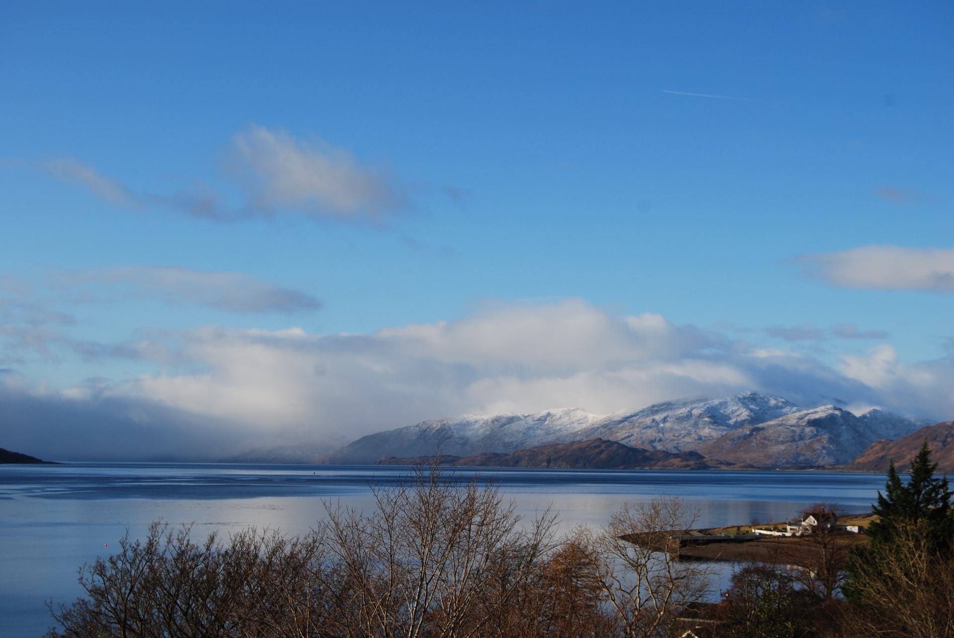 Winter View to the Morvern Hills