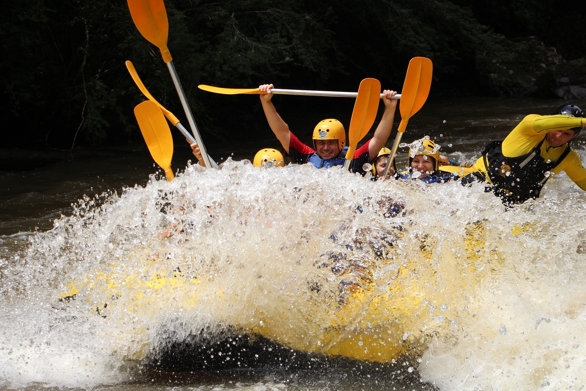 Go rafting in the Highlands of Scotland